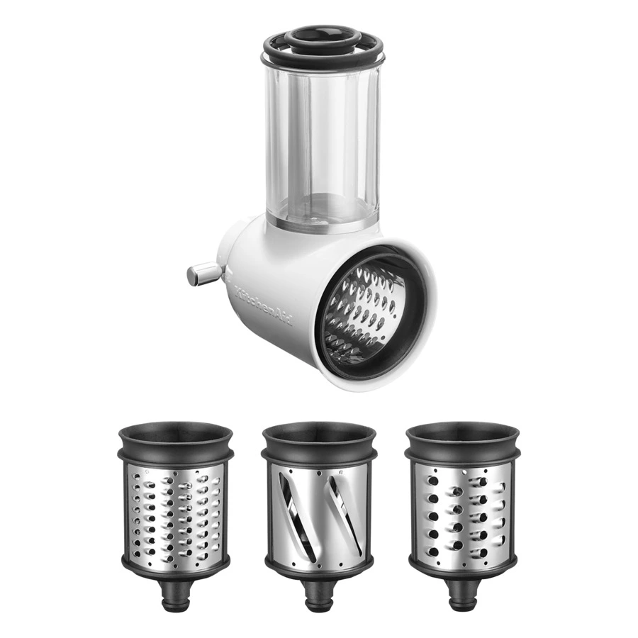 Насадка овощерезка с 3 барабанами KitchenAid, белый