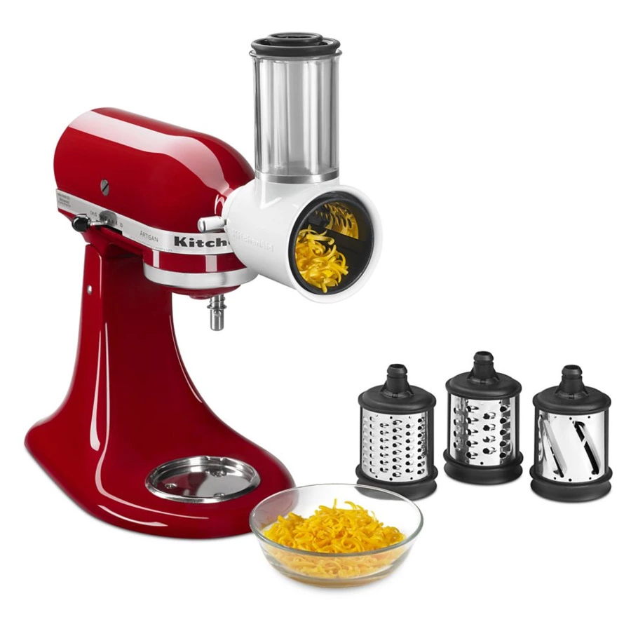 Насадка овощерезка с 3 барабанами KitchenAid, белый