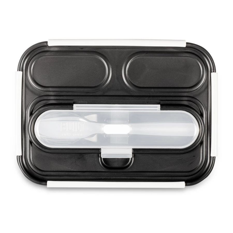 Ланч-бокс со столовыми приборами Built 23,5x17x6,5 см