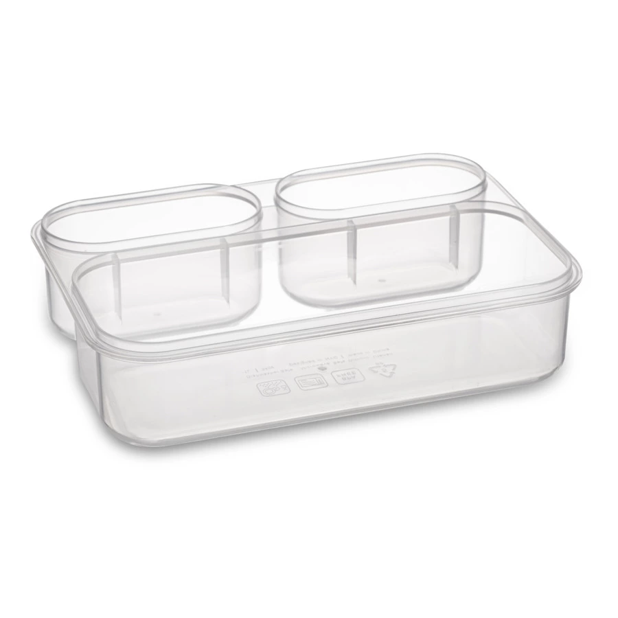 Ланч-бокс со столовыми приборами Built 23,5x17x6,5 см