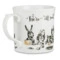 Кружка с ситечком V&A Алиса в стране чудес 300 мл, фарфор костяной, п/к