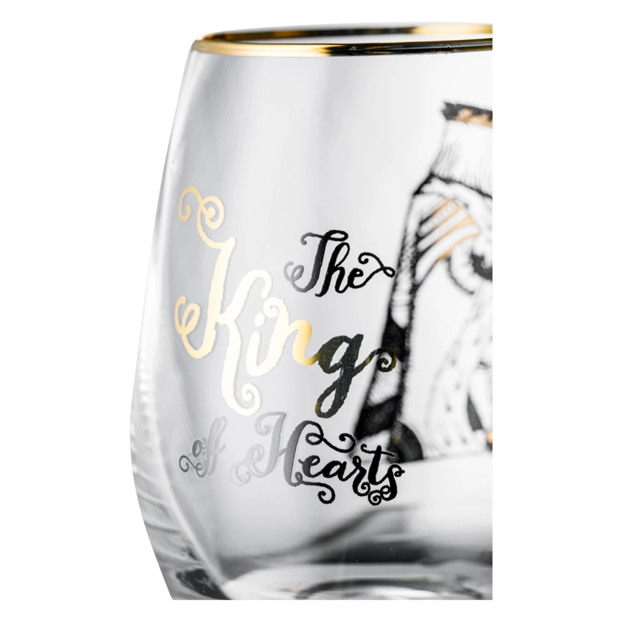 Набор стаканов для воды V&A Алиса в стране чудес 590 мл, 2 шт, стекло, п/к