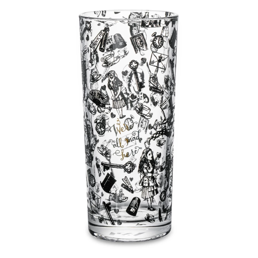 Набор стаканов для воды V&A Алиса в стране чудес 330 мл, 2 шт, стекло, п/к