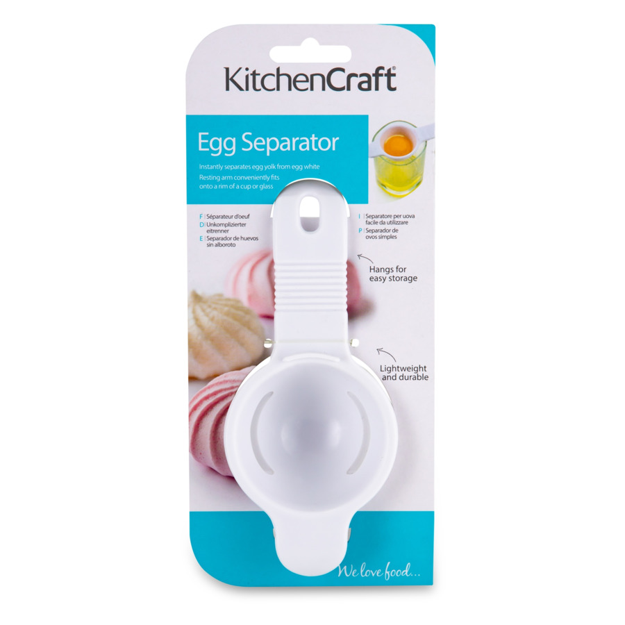 Сепаратор для яиц KitchenCraft 14х6,5 см, пластик