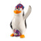 Игрушка елочная Ярославская майолика Пингвин 10 см, керамика
