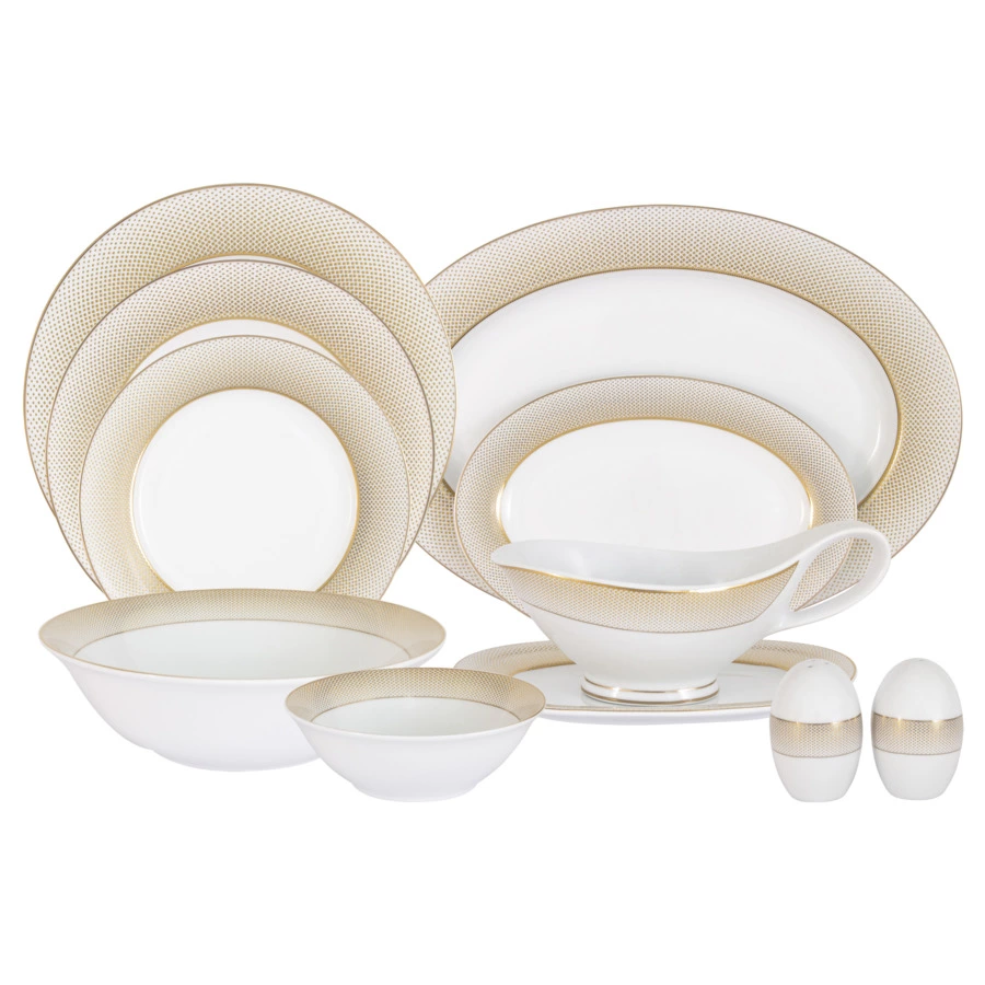 Сервиз столовый Midori Вирджиния на 6 персон 27 предметов, фарфор