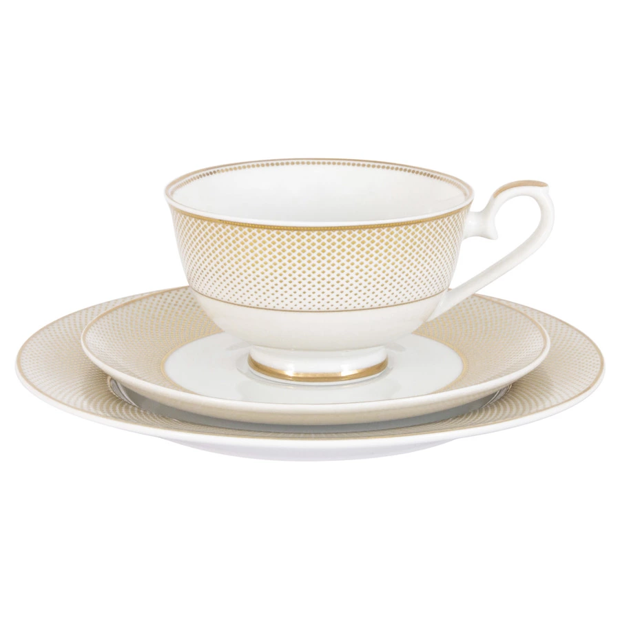 Сервиз чайный Midori Вирджиния на 12 персон 42 предмета, фарфор