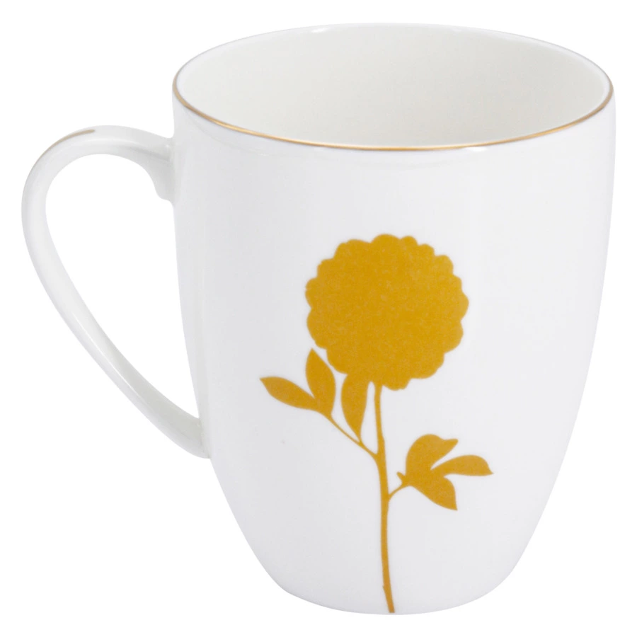 Кружка Anna Lafarg Emily Миддлемист 400 мл, фарфор костяной, п/к