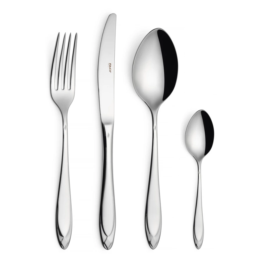 Набор столовых приборов Face Morfeu на 6 персон 24 предмета,  деревянная коробка