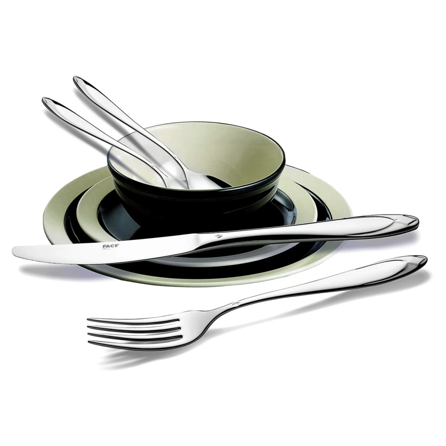 Набор столовых приборов Face Morfeu на 6 персон 24 предмета,  деревянная коробка