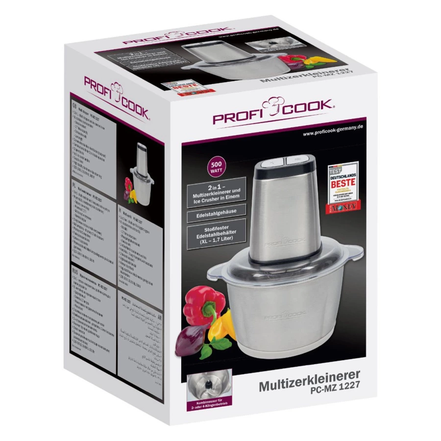 Измельчитель Profi Cook PC-MZ 1227 inox