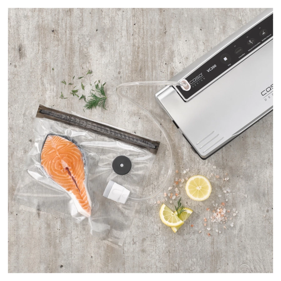 Пакеты ЗИП для вакуумного упаковщика CASO VACU ZIP 26х23, 150 мкм, 20 шт