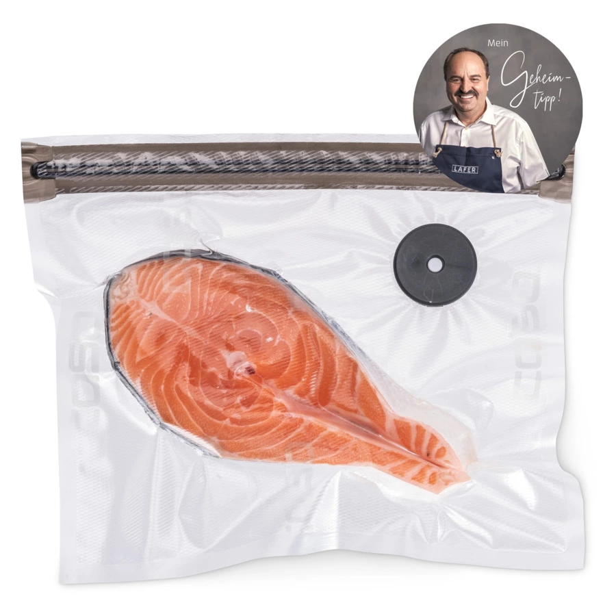 Пакеты ЗИП для вакуумного упаковщика CASO VACU ZIP 26х23, 150 мкм, 20 шт