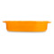 Форма для запекания круглая Esprit de cuisine Festonne d22,5 см, 1,2 л, ручки, оранжевая
