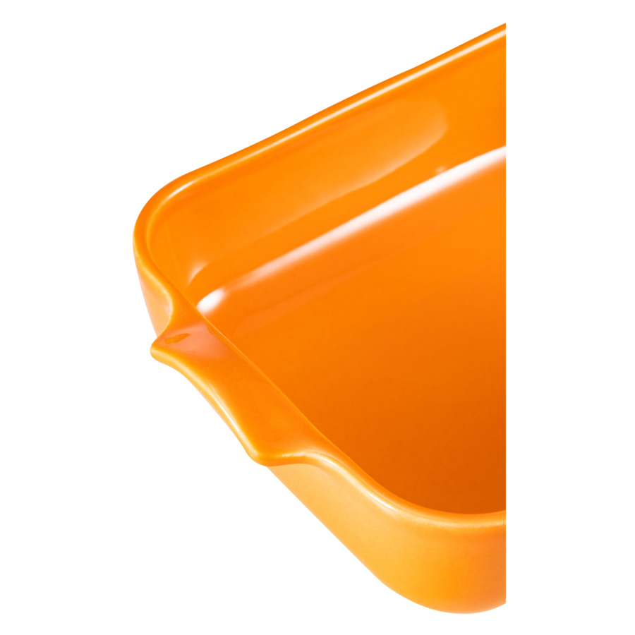 Форма для запекания прямоугольная Esprit de cuisine 25x17 см, 1,1 л, керамика, оранжевая