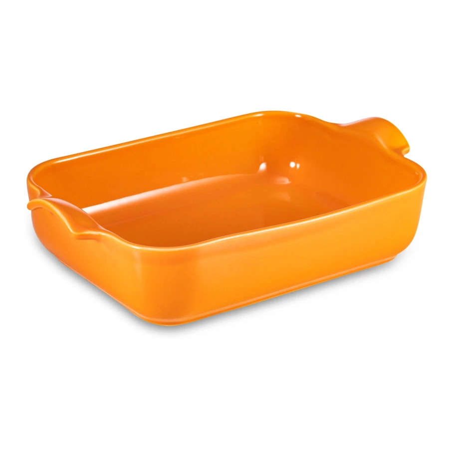 Форма для запекания прямоугольная Esprit de cuisine 32x21 см, 2,3 л, керамика, оранжевая