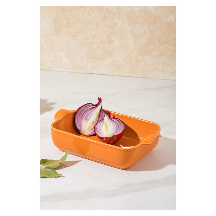 Форма для запекания прямоугольная Esprit de cuisine Gourmande 32x21 см, 2,3 л, оранжевая