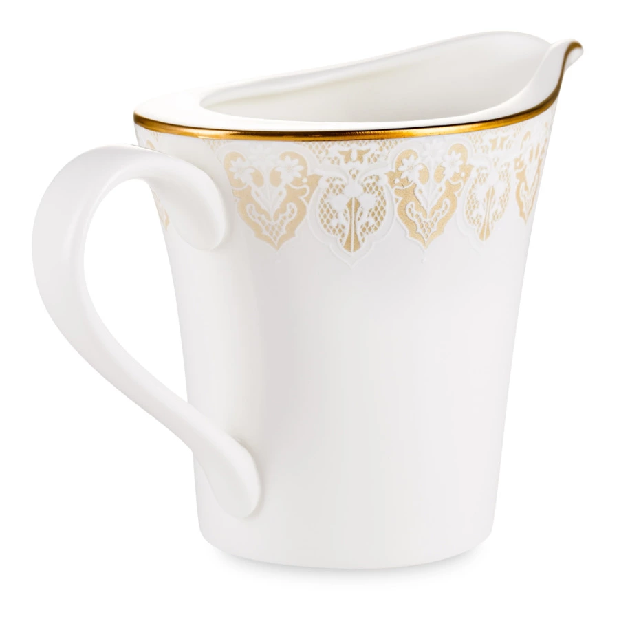 Сервиз чайный Narumi Аврора Шампань на 6 персон 21 предметов, фарфор костяной