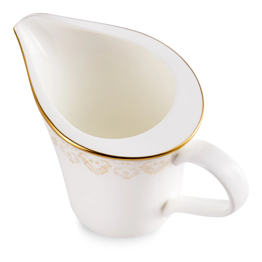 Сервиз чайный Narumi Аврора Шампань на 6 персон 21 предметов, фарфор костяной