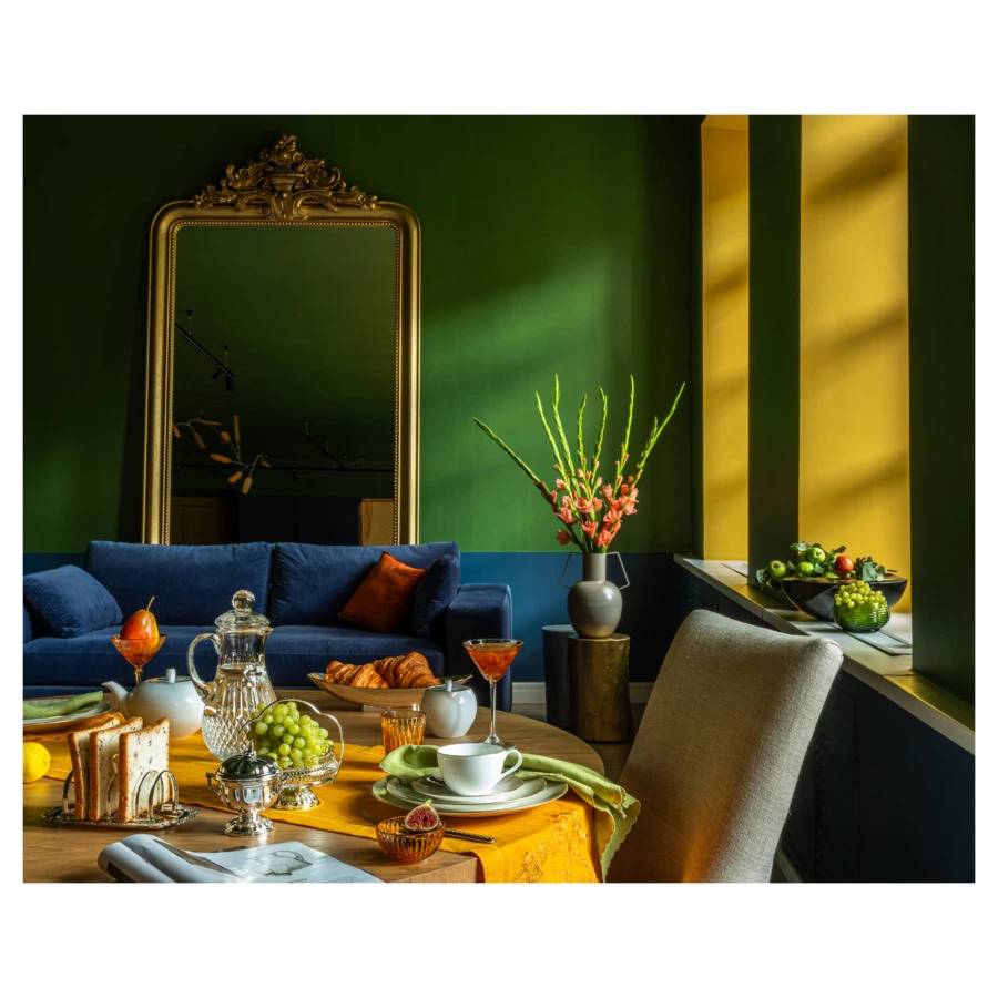 Сервиз столовый Narumi Сверкающее Золото на 6 персон 20 предметов, фарфор костяной