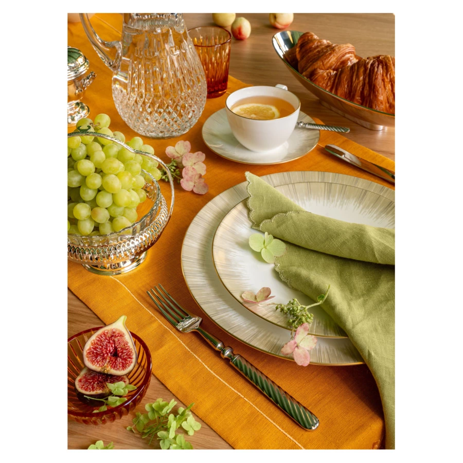 Сервиз столовый Narumi Сверкающее Золото на 6 персон 20 предметов, фарфор костяной