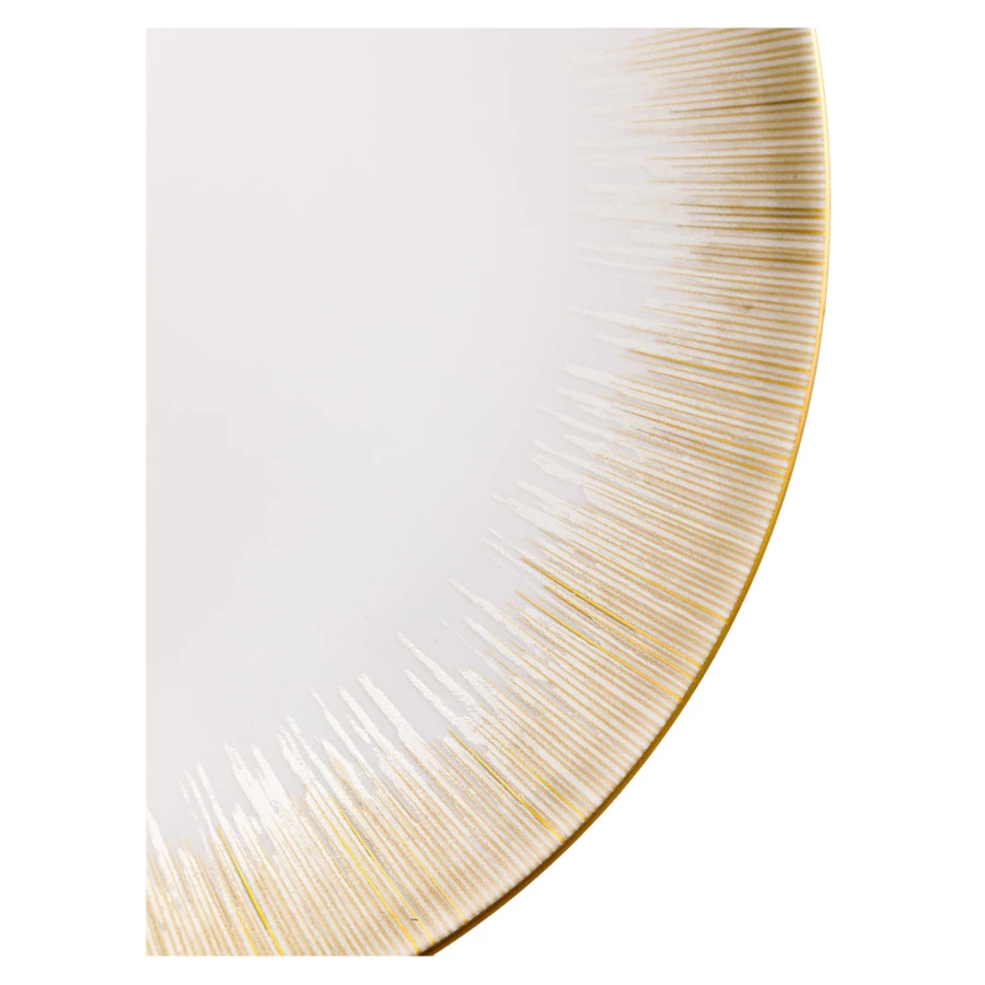 Сервиз столовый Narumi Сверкающее Золото на 6 персон 20 предметов, фарфор костяной