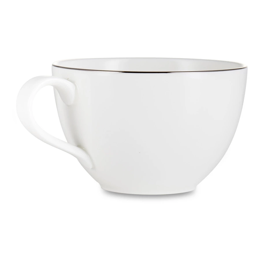 Сервиз чайный Narumi Сверкающая Платина на 6 персон 21 предмет, фарфор костяной