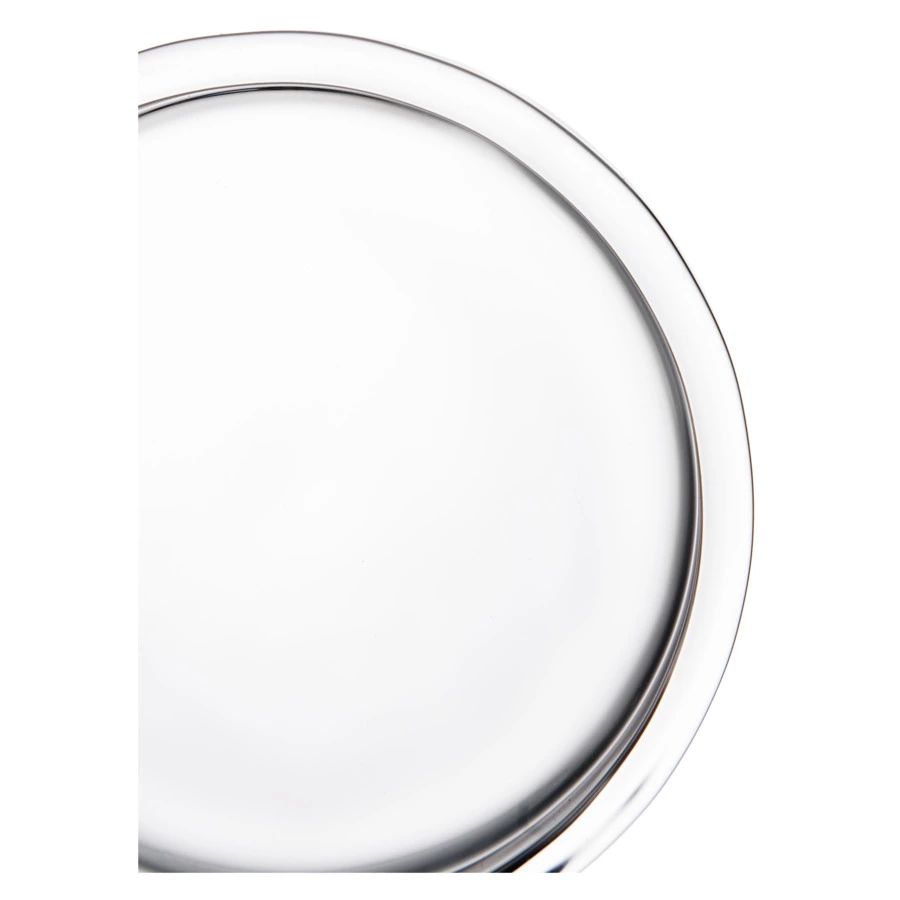 Подсвечник стеклянный Rasteli 12 см, макс диаметр свечи 10 см