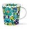 Кружка Dunoon Цветочный душ Кернгорм 480 мл, фарфор костяной, голубые цветы
