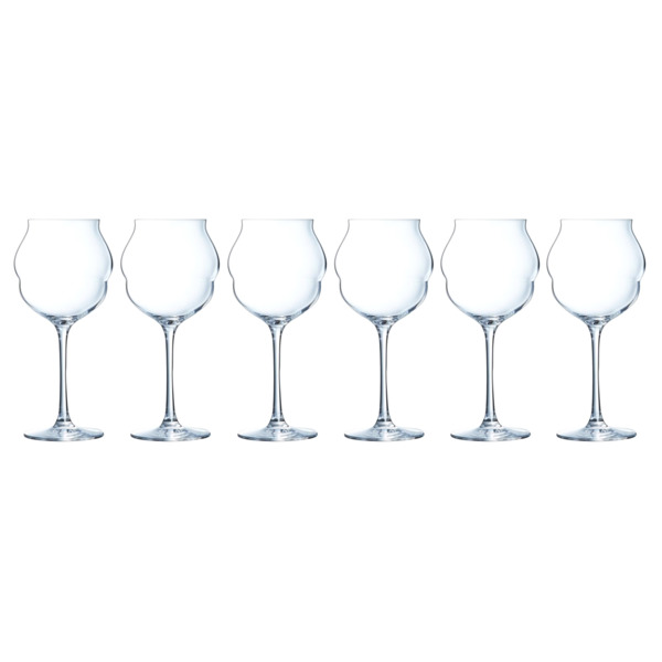 Набор бокалов для вина Chef Sommelier Macaron 400 мл, 6 шт, стекло, п/к