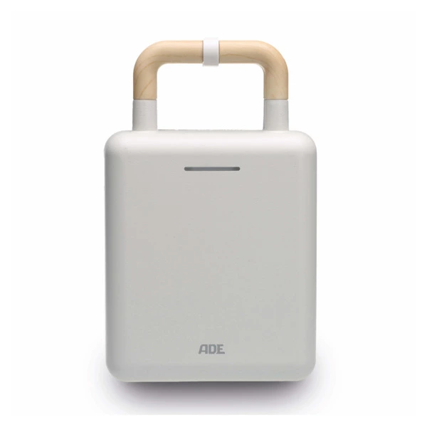 Вафельница и сэндвичница 2 в 1 ADE 600Вт, белая, KG2138-1, п/к