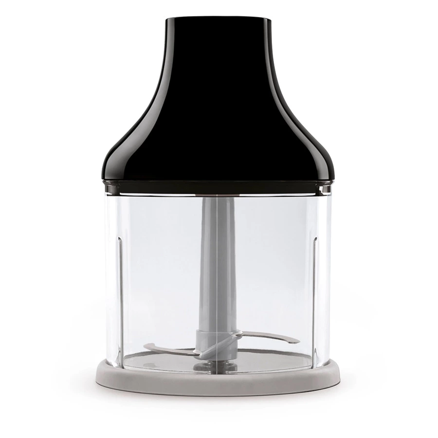 Блендер погружной SMEG HBF22BLEU 700 Вт, с насадками, кувшин 1,4л, измельчитель 0,5л, черный