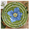 Тарелка обеденная Taitu Итальянские луга Вид 27 см, фарфор костяной, голубой