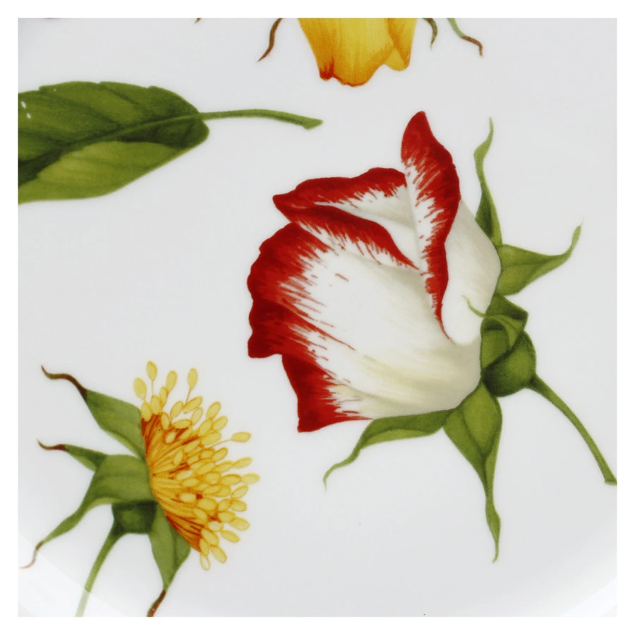 Тарелка обеденная Taitu Романтика 27 см, фарфор костяной