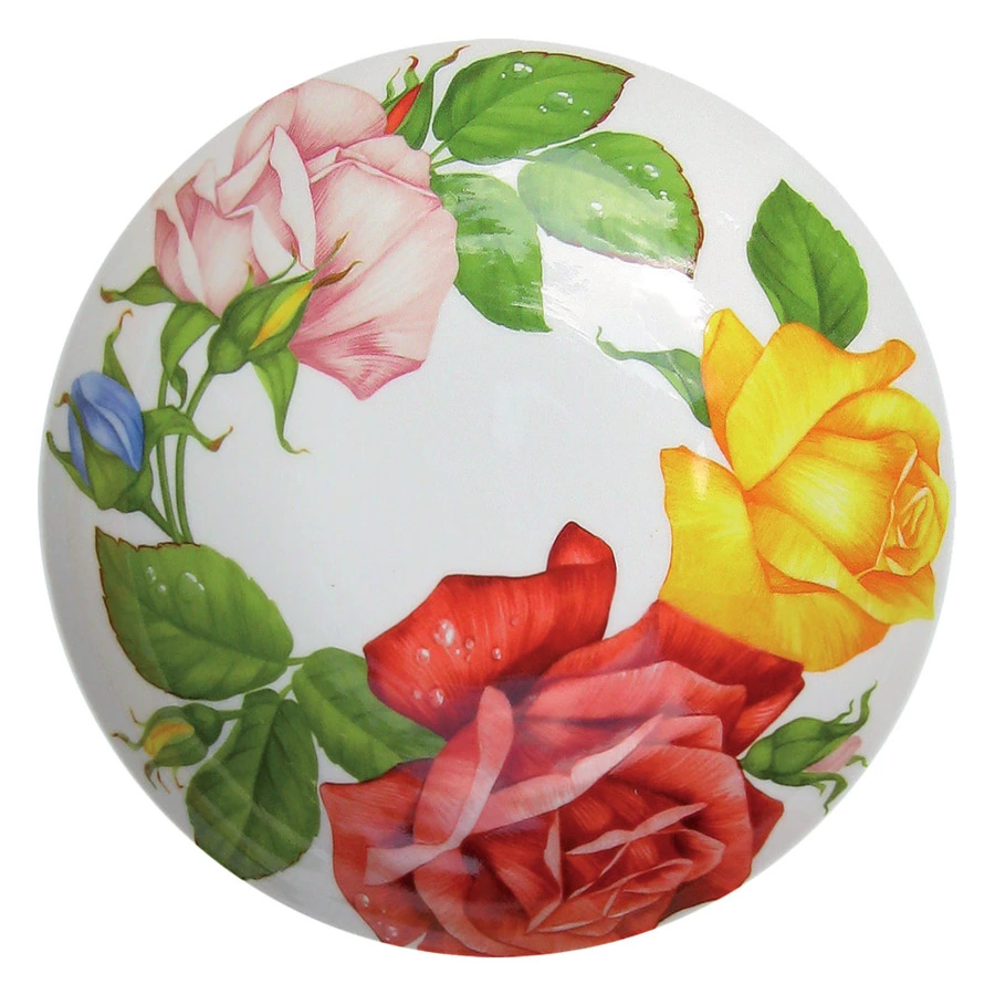 Тарелка суповая Taitu Романтика 20,5 см, фарфор костяной