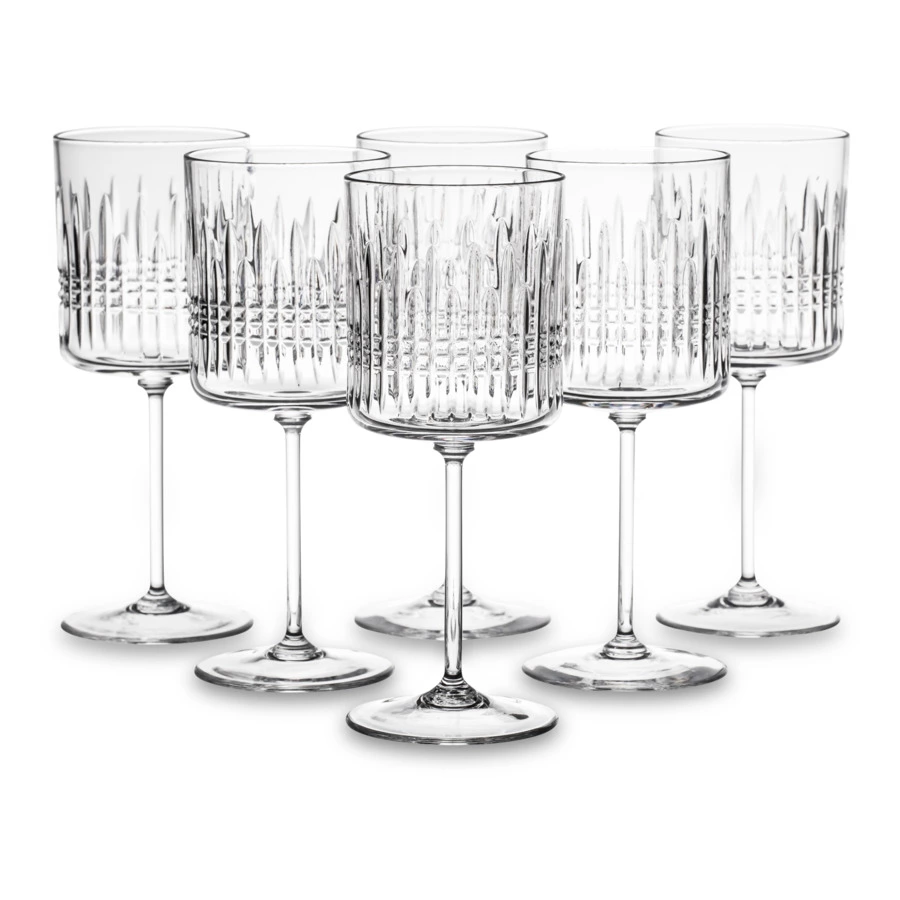 Набор бокалов для вина Неман Ordi 330 мл, 6 шт, хрусталь