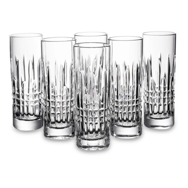 Набор стопок Неман Ordi 50 мл, 6 шт, хрусталь