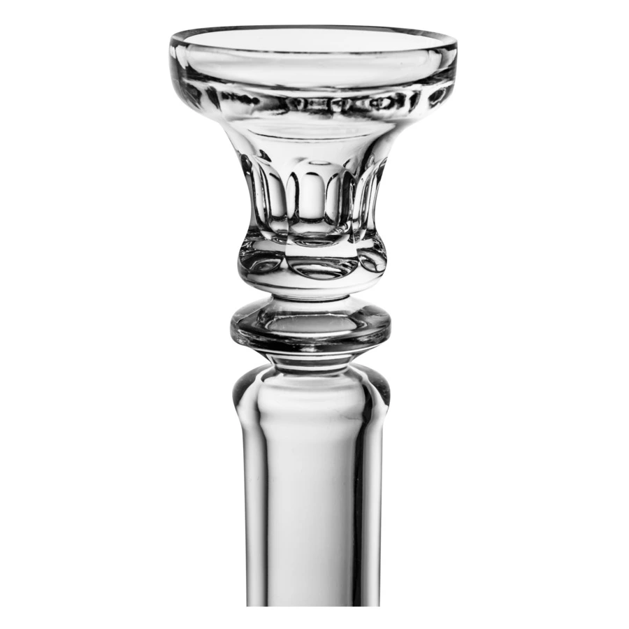 Подсвечник Неман Керл 28 см, хрусталь