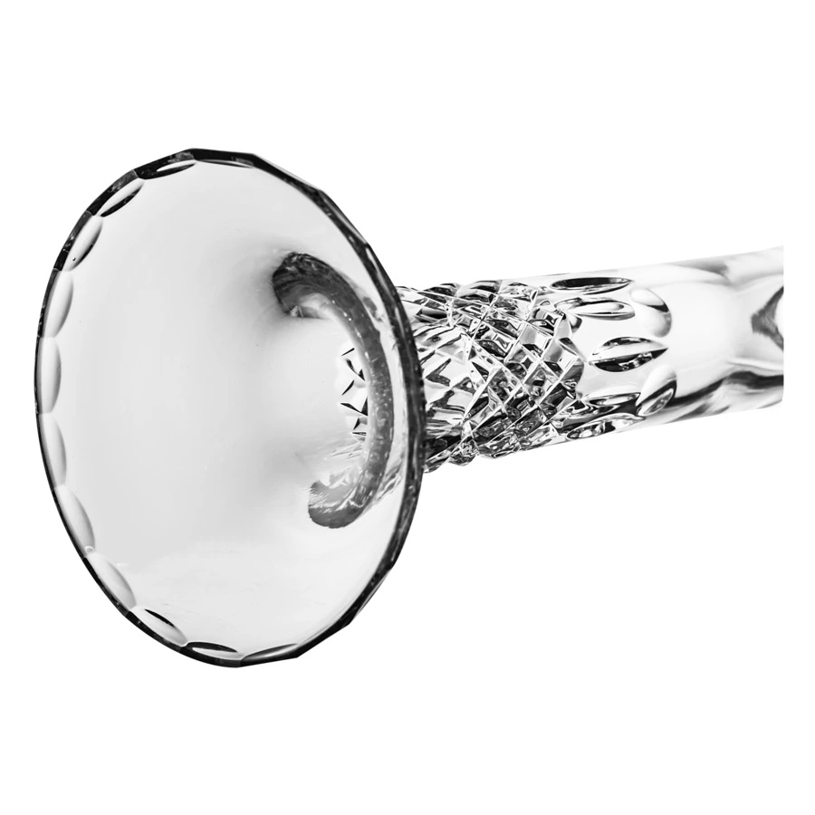 Подсвечник Неман Керл 28 см, хрусталь