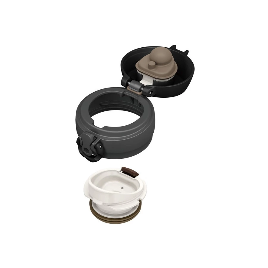 Термокружка THERMOS JNL-504 PBK 500 мл, сталь нержавеющая, черная, п/к (367501)