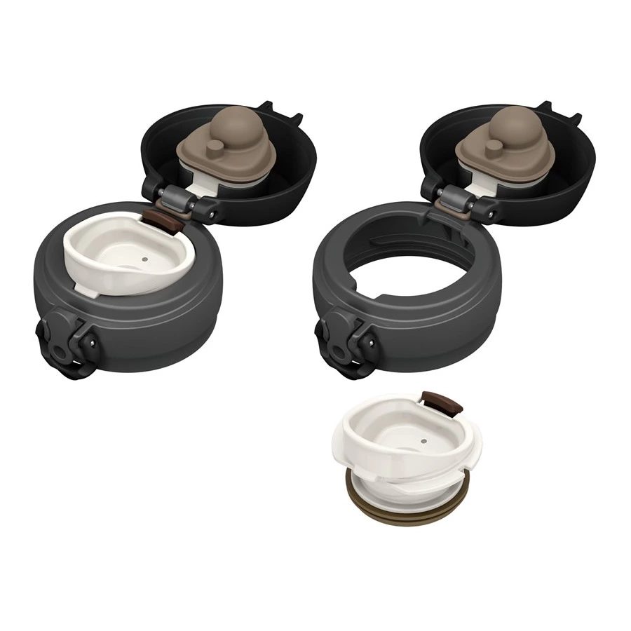 Термокружка THERMOS JNL-504 PBK 500 мл, сталь нержавеющая, черная, п/к (367501)