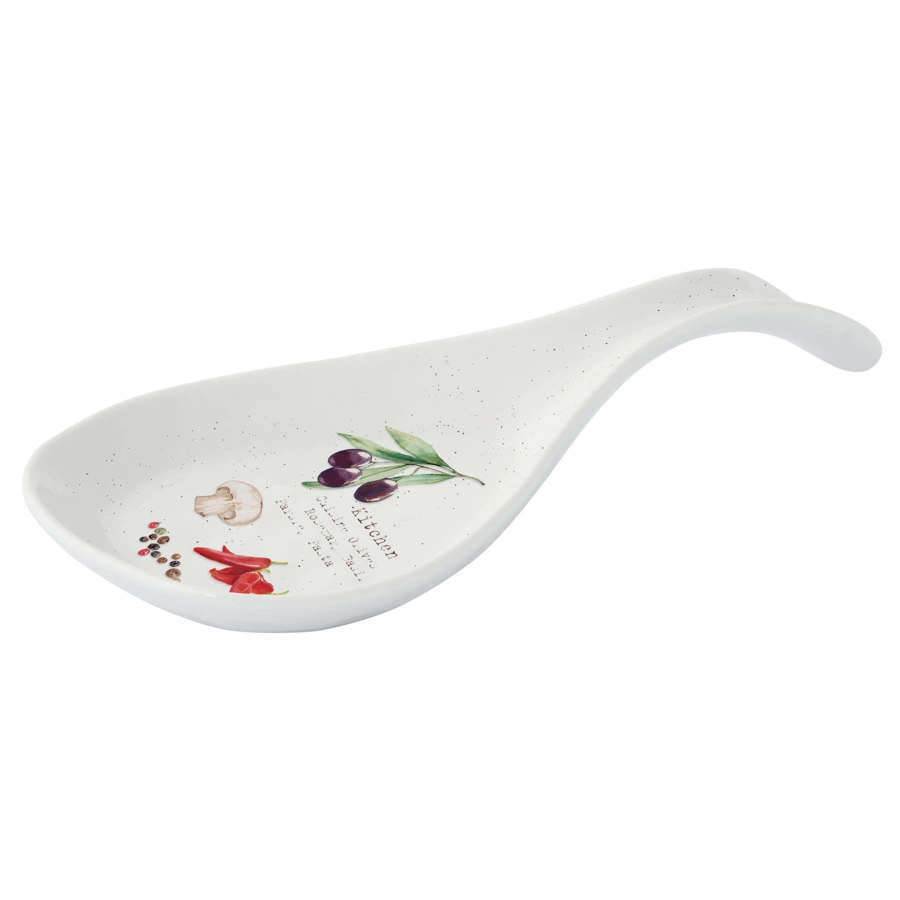 Ложка-подставка Easy Life Домашняя кухня 26х12 см, фарфор твердый, п/к