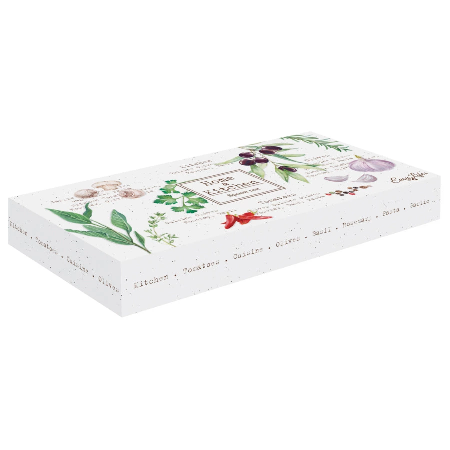 Ложка-подставка Easy Life Домашняя кухня 26х12 см, фарфор твердый, п/к