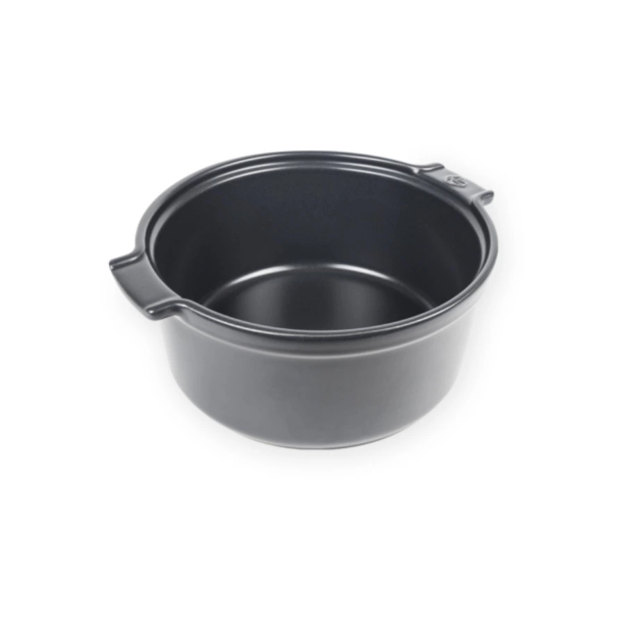 Форма для суфле Peugeot Slate Д24хН8,5 см, 2,4л, керамика, темно-серая