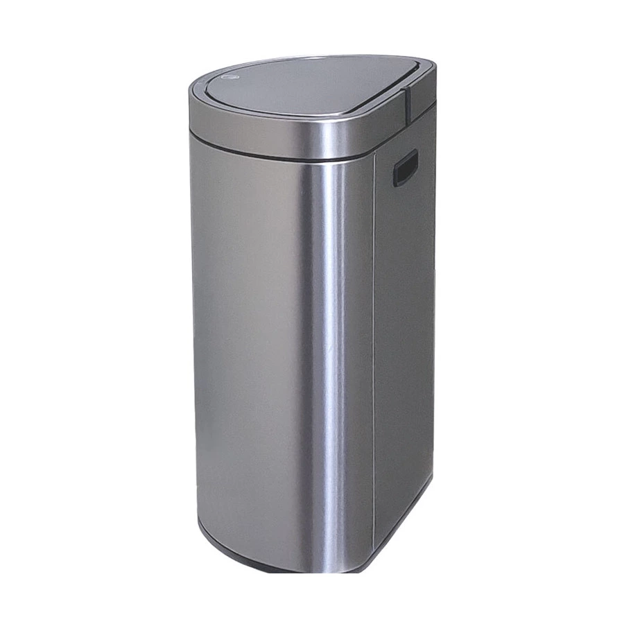 Ведро для мусора сенсорное EKO Mirage Semi-Round 47 л, сталь нержавеющая