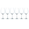Набор бокалов для красного вина Lucaris Shanghai Soul 995 мл, 6 шт, стекло хрустальное