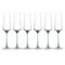 Набор бокалов для шампанского Lucaris Hong Kong 270 мл, 6 шт, стекло хрустальное