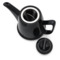 Чайник заварочный Bredemeijer Manto c фильтром, 1 л, керамика, в стальном черном корпусе, черный