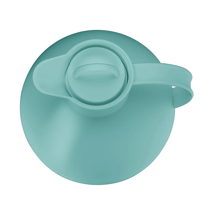 Термокувшин вакуумный со стеклянной колбой Alfi Kugel Teal 940 мл, пластик, п/к (476433)