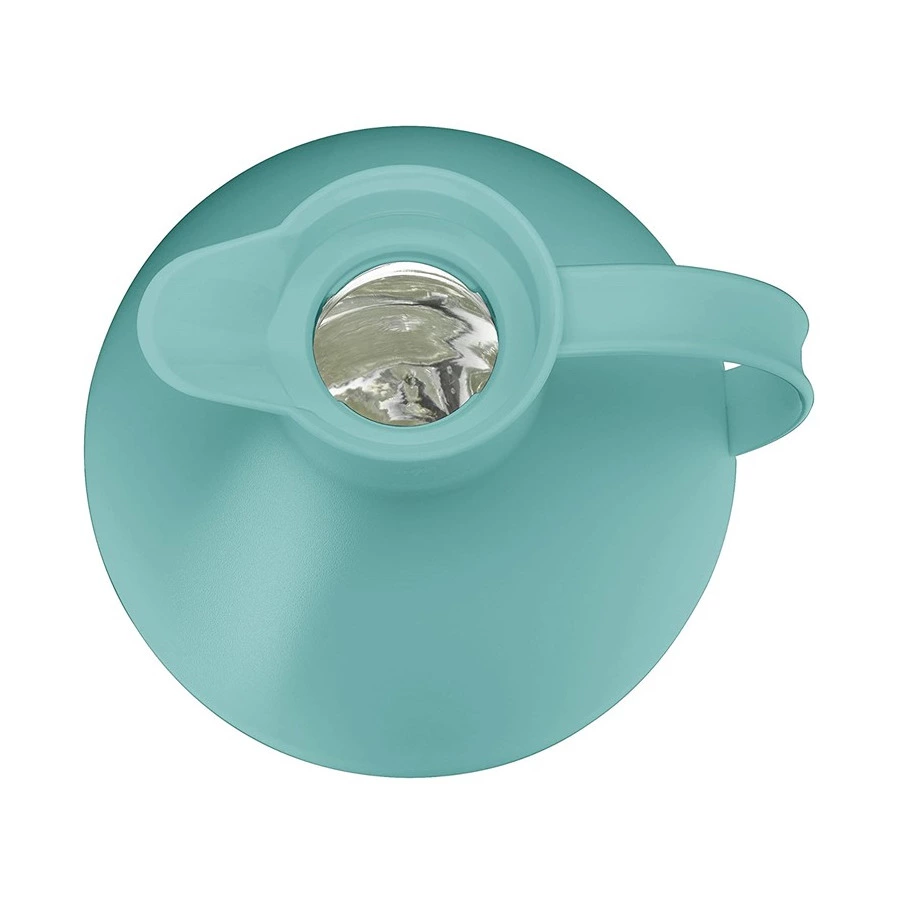 Термокувшин вакуумный со стеклянной колбой Alfi Kugel Teal 940 мл, пластик, п/к (476433)